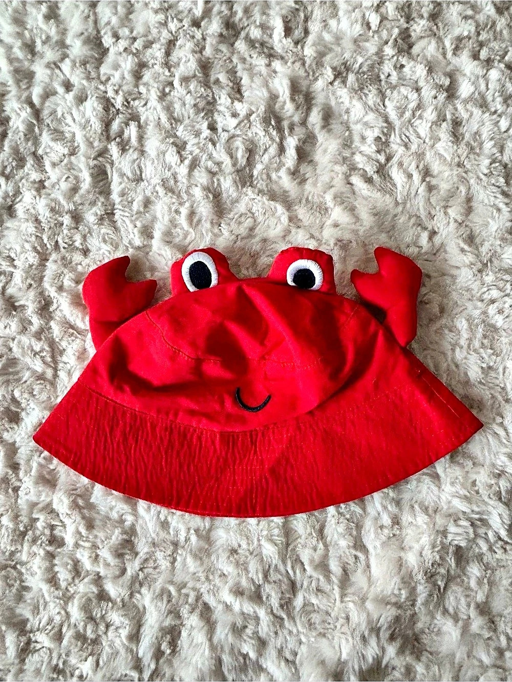 Free with purchase - Kids Red Crab Hat - 6m to 12m